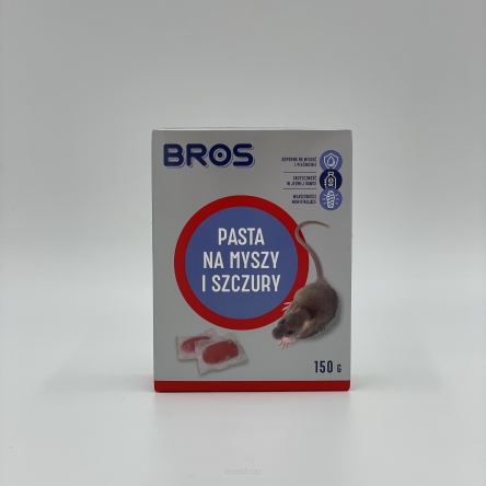 PASTA NA MYSZY I SZCZURY 150G BROS