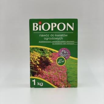 NAWÓZ DO KWIATÓW OGRODOWYCH 1KG BIOPON