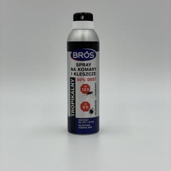 SPRAY NA KOMARY I KLESZCZE 180ML BROS 