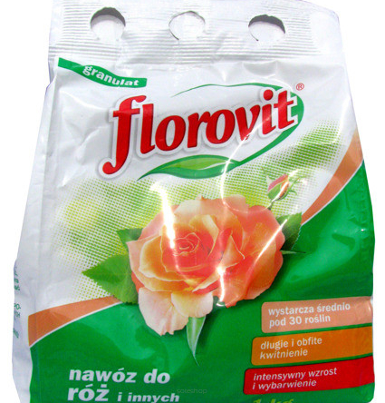 NAWÓZ DO RÓŻ I INNYCH ROŚLIN KWITNĄCYCH 1KG FLOROVIT