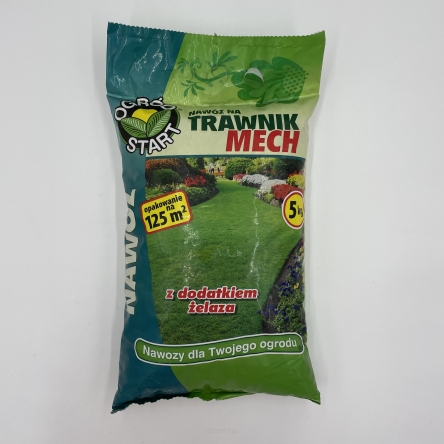 NAWÓZ NA TRAWNIK Z MCHEM 5KG OGRÓD START