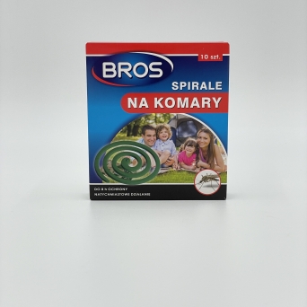 SPIRALE NA KOMARY 10SZT BROS