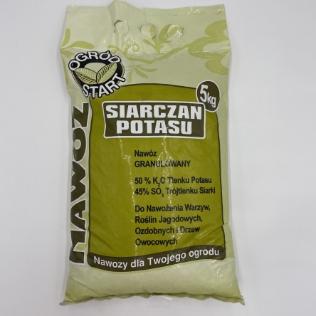 SIARCZAN POTASU 5 KG OGRÓD START 