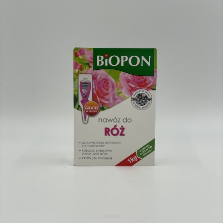 NAWÓZ DO RÓŻ 1 KG BIOPON 