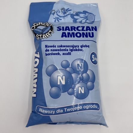 SIARCZAN AMONU 5 KG OGRÓD START