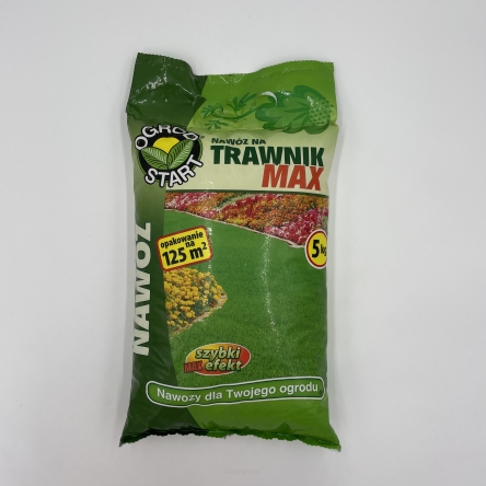 NAWÓZ NA TRAWNIK MAX 5KG OGRÓD START 