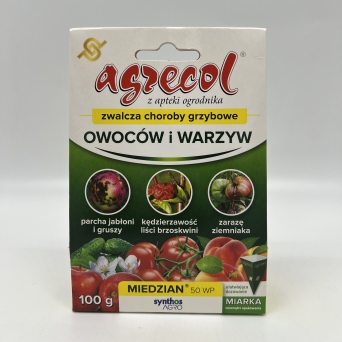 MIEDZIAN 50WP 100G AGRECOL