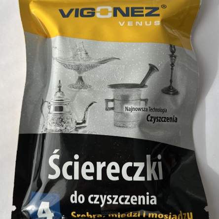 Vigonez ścierka do czyszczenia Srebra Miedzi i Mosiądzu