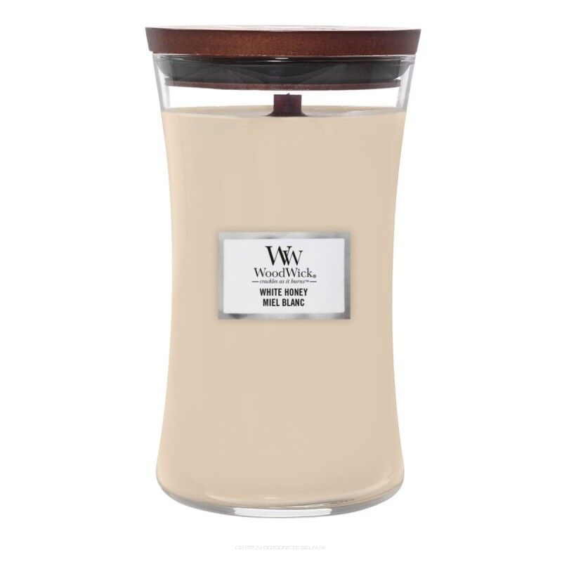 ŚWIECA ZAPACHOWA WOODWICK WHITE HONEY 610G