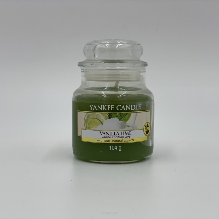 YANKEE CANDLE ŚWIECA VANILLA LIME 104G 