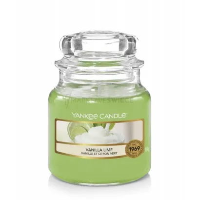 YANKEE CANDLE ŚWIECA VANILLIA LIME 104G