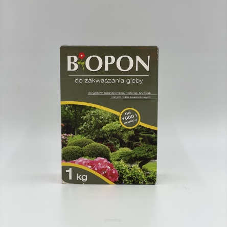 DO ZAKWASZANIA GLEBY 1KG BIOPON