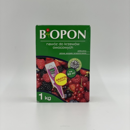 NAWÓZ DO KRZEWÓW OWOCOWYCH 1KG BIOPON