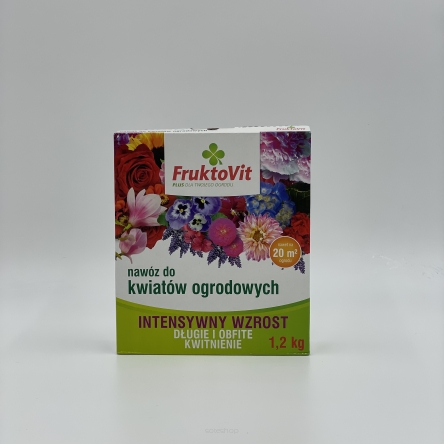 NAWÓZ DO KWIATÓW OGRODOWYCH 1,2 KG FRUKTOVIT