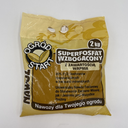 SUPERFOSFAT WZBOGACONY 2 KG OGRÓD START 